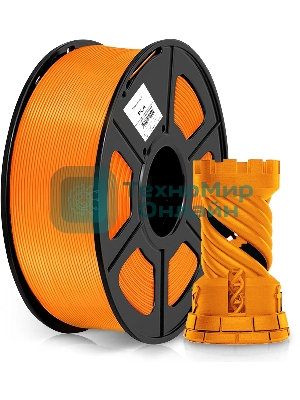Пластик для принтера 3D Cactus CS-3D-PLA-1KG-ORANGE PLA d1.75мм 1кг 1цв.