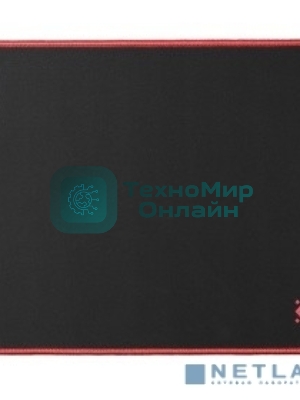 Игровой коврик Defenderчерный M 360x270x3 мм, ткань+резина