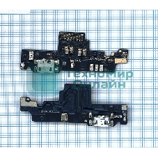 Плата разъема питания с микрофоном для Xiaomi Redmi Note 4X широкий (тип 2)