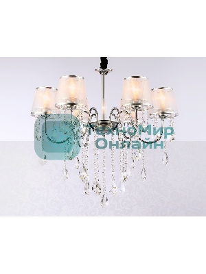 Светильник Ambrella light TR4588/6 CH/SL хром/серебро E14/6 max 40W D660*570