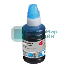 Чернила Cactus CS-GI490C голубой 100мл для Canon PIXMA G1400, G2400, G3400