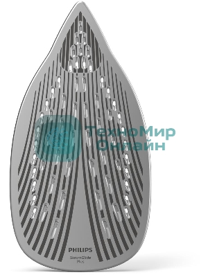 Утюг электрический Philips 2600 Вт, удар 200 г, пар 45 г/мин, SteamGlide Plus