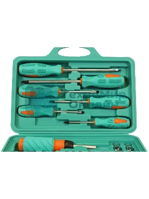 Набор отверток Sturm! 1040-02-SS12, 51 ПРЕДМЕТ, ПЛАСТИКОВЫЙ КЕЙС