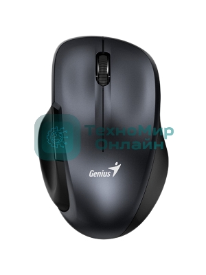 Мышь беспроводная Genius Ergo 8200S серый, 1200 dpi, радиоканал, USB, кнопки - 5