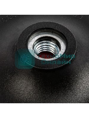 Насадка для дрели и УШМ Сибртех с липучкой, 125 мм, с адаптером c М14 на d8