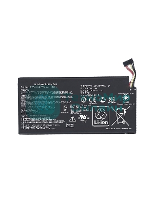 Аккумуляторная батарея C11-ME370TG для Asus Google Nexus 7 WiFi 3,75V, 16Wh
