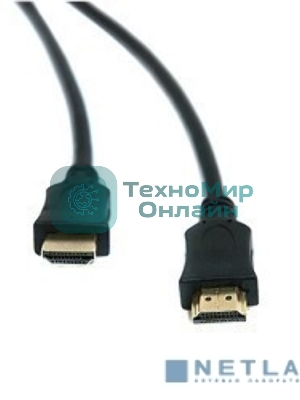 Кабель PROconnect Шнур HDMI - HDMI gold 3М с фильтрами (PE bag)