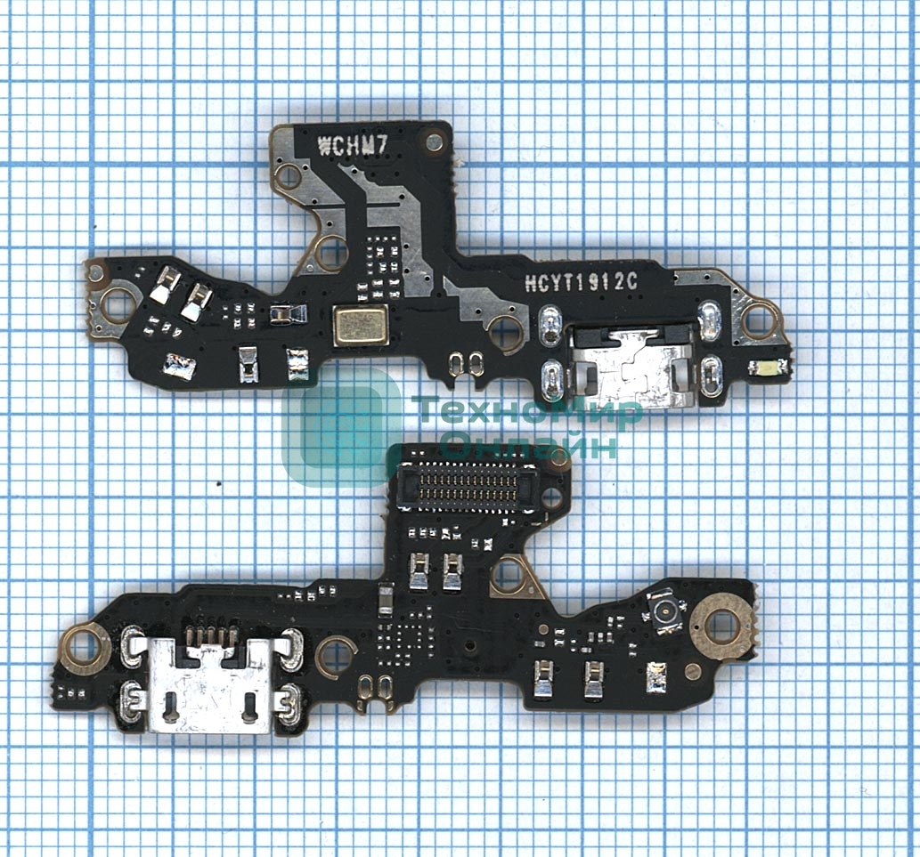 Плата разъема питания с микрофоном для Xiaomi Redmi 7