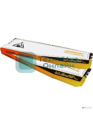 Оперативная память Patriot Viper Elite 5 TUF Gaming, DDR5, 48GB (2x24 GB), 6000 MHz, CL36, DIMM, радиатор, RGB, белый