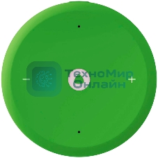 Умная колонка Яндекс Станция Лайт 2 LED, 6Вт, с экраном, 1 динамик, часы, Алиса, BT5.0, Wi-Fi, зеленый