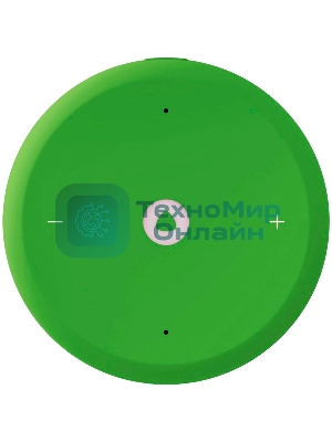 Умная колонка Яндекс Станция Лайт 2 LED, 6Вт, с экраном, 1 динамик, часы, Алиса, BT5.0, Wi-Fi, зеленый