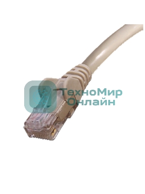 Патч-корд Lanmaster LAN-PC45/U6-10-GY UTP RJ-45 вил.-вилка RJ-45 кат.6 10м серый LSZH (уп.:1шт)