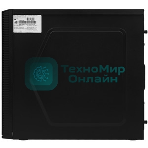 Компьютер IRU Planio 310H6SEV MT i3 12100 (3.3) 16Gb SSD256Gb UHDG 730 FreeDOS GbitEth 400W черный (RUS) (2112581)