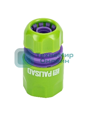 Соединитель пластмассовый быстросъемный для шланга Palisad 1/2