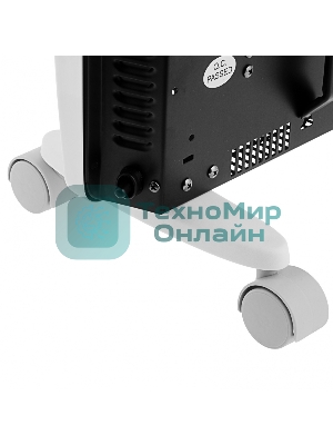 Конвектор электрический гибридный Denzel HybridX-2000 белый, 2000 Вт, 30 м2, термостат, дисплей