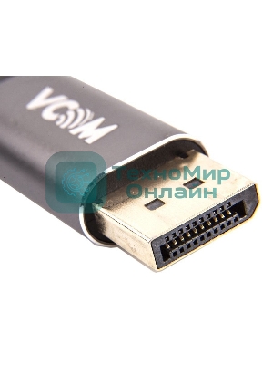 Кабель USB3.1 CM-DP 1.8M CU422MC-1.8M VCOM