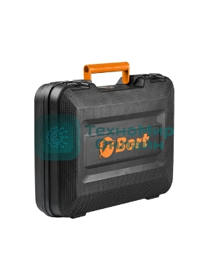 Дрель-шуруповерт Bort BAB-21Ix2Li-XDK, 18 В, 4 Ач, 150 Нм, бесщеточный, ударная