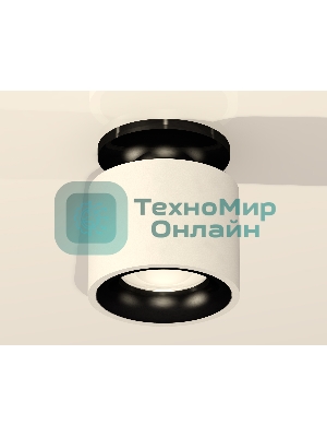 Светильник Ambrella Light XS7510061 SWH/PBK белый песок/черный полированный MR16 GU5.3 (N7926, C7510, N7011)