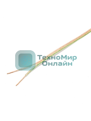 Акустический кабель Cablexpert CC-TC2x0,5-15M, прозрачный, 15 м, бухта