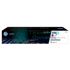 Картридж лазерный HP W2073A (HP 117A) пурпурный для HP Color Laser 150/170 700 страниц.