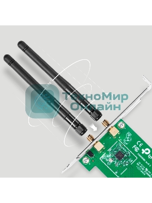 Сетевой адаптер TP-Link SOHO TL-WN881ND Адаптер 300Mbps Wireless N PCI