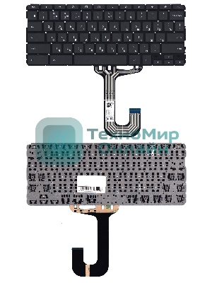 Клавиатура для ноутбука HP Chromebook 11A-NB черная