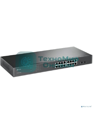 Коммутатор 16-port Gigabit PoE Easy Smart switch, 802.3af on ports 1-16, PoE budget 192 watts, desktop and rack-mountable