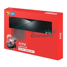 Оперативная память XPG Lancer, DDR5, 64GB (2x32GB), 6000MHz, CL30, DIMM, с радиаторами, черный