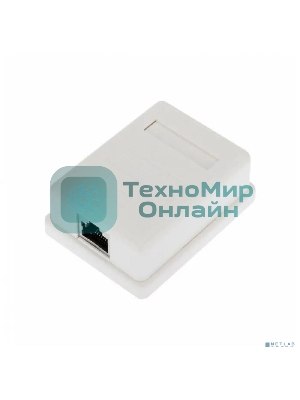 Рoзетка компьютерная внешняя Rexant 1-порт RJ-45 (8P8C), FTP экранированная, категория 6