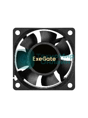 Вентилятор 5В DC ExeGate ExtraPower EP06025S2P-5 (60x60x25 мм, Sleeve bearing (подшипник скольжения), 2pin, 4800RPM, 33dBA)