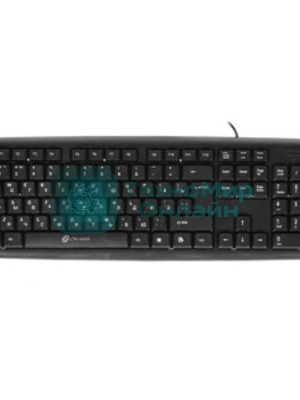 Клавиатура Oklick 180V2 проводная, USB Type-A, чёрный