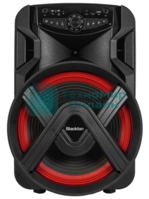 Портативная акустика Blackton Bt PBS2114 черный Мощность RMS 40 Вт Bluetooth