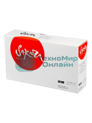 Картридж Sakura SP300 для Ricoh Aficio SP300DN, черный, 1 500 к.