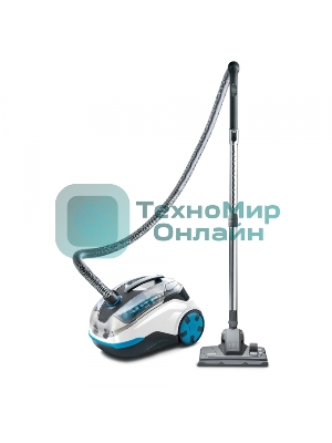 Пылесос Thomas DryBOX+AquaBOX Parkett белый/синий, 325/1700Вт, уборка сухая, пылесборник контейнер 2.6 л