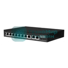 Коммутатор Passive PoE OSNOVO SW-21000/A(120W), 8*10/100 Base-T+ 2*10/100 Base-T Uplink, до 30W на порт