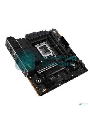Материнская плата ASUS TUF GAMING B760M-PLUS II, LGA 1700, Intel B760, 4xDDR5, 4xSATA, 3xM.2, 1xPCIe 5.0 x16, 1xPCIe x4, 1xPCIe x1, 1xUSB-A 3.2 Gen 2, 2xUSB-A 3.2 Gen 1, 4xUSB 2.0, 1xUSB-C 3.2 Gen 2x2, 1x2.5Gb LAN, 5x3.5 мм, 7.1, mATX