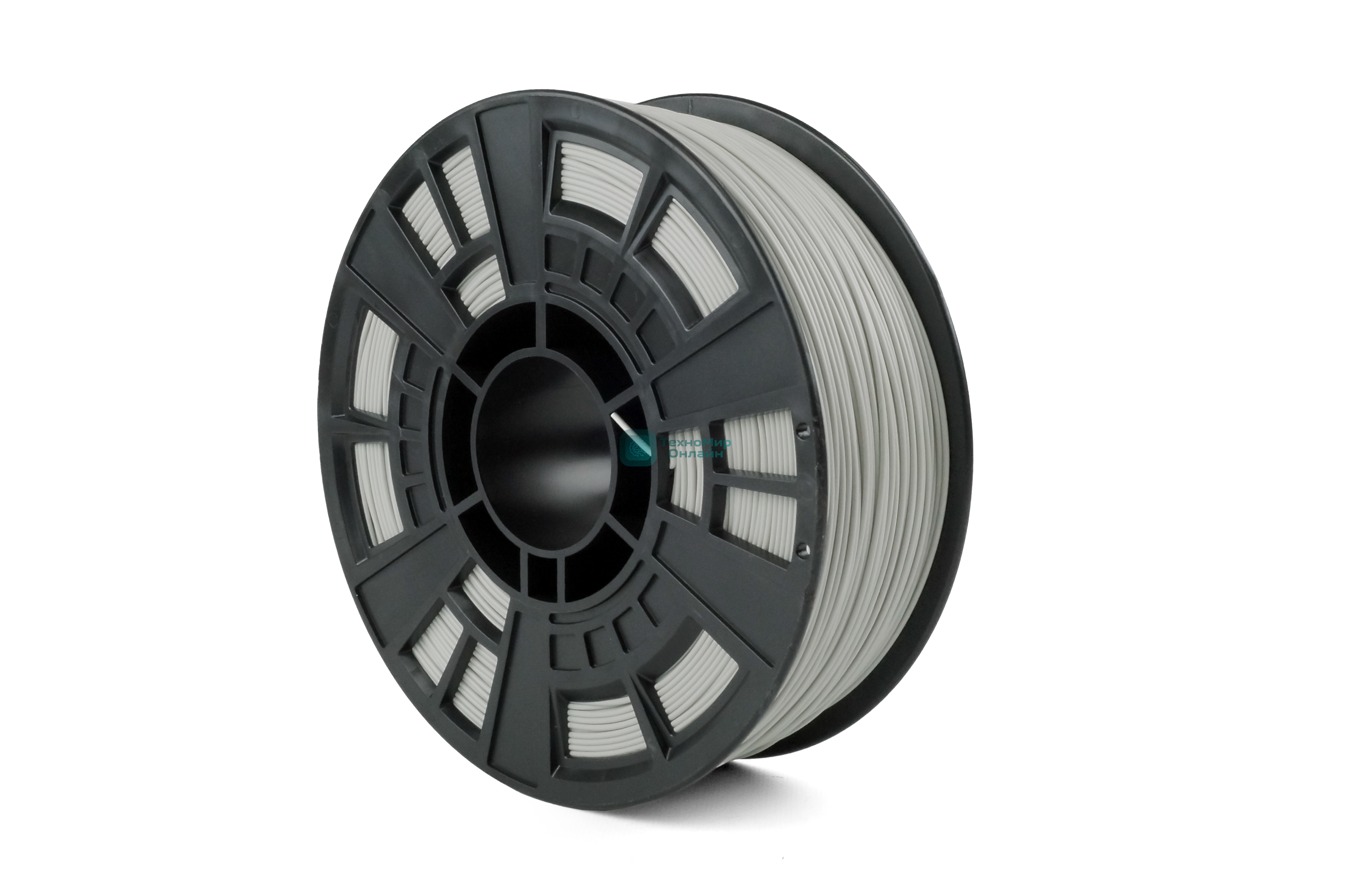 Филамент NVPrint ABS Серый для 3D печати диаметр 1.75мм масса 1 кг (эконом. упаковка)