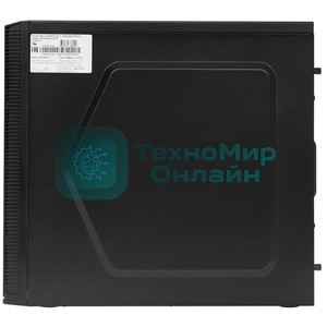 Компьютер IRU Planio 310H6SEV MT i5 12400 (2.5) 16Gb SSD 1Tb UHDG 730 FreeDOS GbitEth 400W черный (RUS) (2113513)