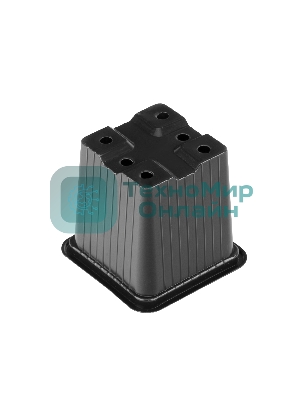 Горшочек для рассады, 70х70х65 мм, полистирол, 10 шт. Россия