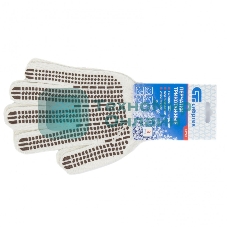 Перчатки трикотажные Сибртех, рисунок ПВХ гель 