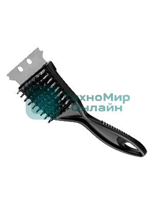 Щетка для чистки гриля Camping Palisad 20 см, 2 в 1 (щетка, скребок)