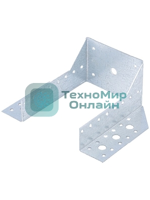 Опора бруса раскрытая Сибртех OBR R-100х140х76 мм, цинк, Россия