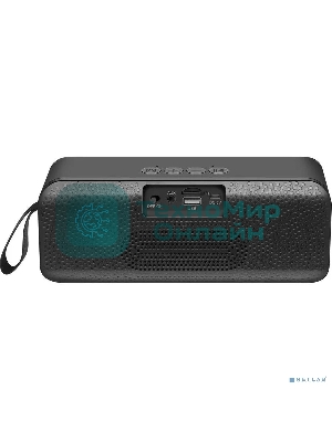 Акустическая система Defender LIGHT/BT/FM/USB/TF/AUX Q1 черный 10 Вт