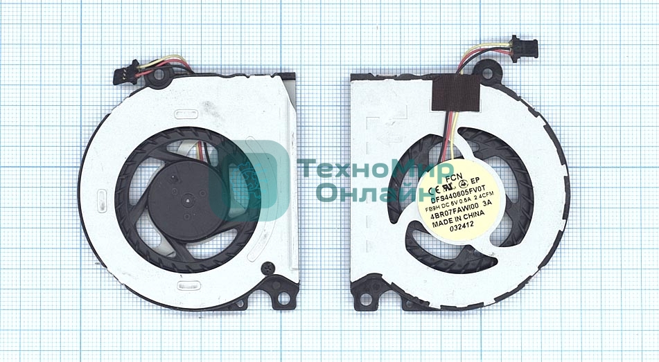 Вентилятор (кулер) для ноутбука Dell Vostro V3360 3360