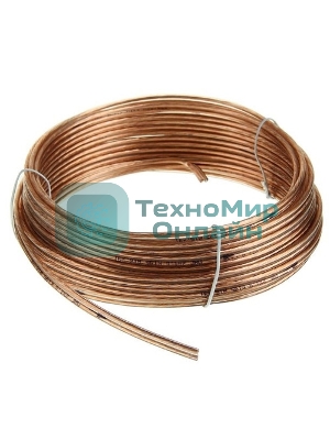 Акустический кабель Cablexpert CC-TC2x1,0-15M, прозрачный, 15 м, бухта