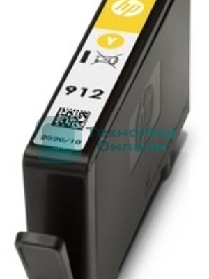 Картридж струйный HP 912 3YL79AE желтый (315стр.) для HP DJ IA OfficeJet 801x/802x