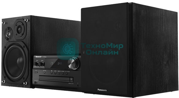 Микросистема Panasonic SC-PMX90EE-K черный 120Вт/CD/CDRW/FM/USB/BT