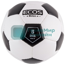 Ecos Мяч футбольный BL-2001 (№5, 2 цвет., машин. строчка, ПВХ)