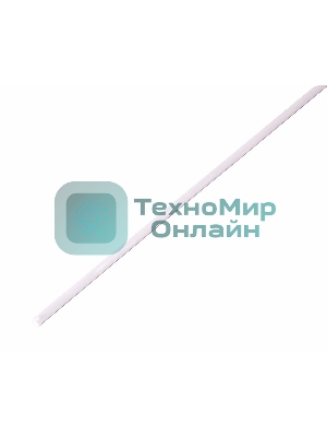 Трубка термоусадочная Rexant 3.0/1.5 1м белый