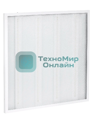 Панель светодиодная LED ДВО 6561-P 36Вт 4000К 595х595х20 призма (с драйвером) IEK